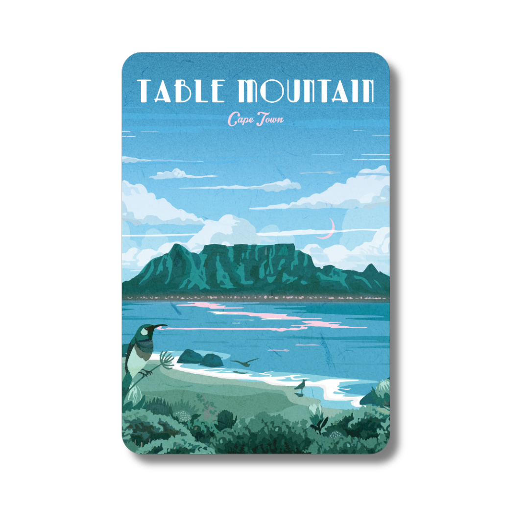 Table Mountain Night Magnet