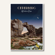 Cederberg Western Cape South Africa Travel Poster Wall Art Home Decor Print