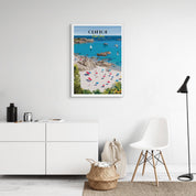 Clifton poster with white frame