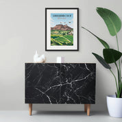Stellenbosch Travel poster with frame