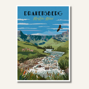 Roam Drakensberg travel poster