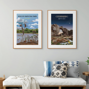 Cederberg and Kruger National Park Poster